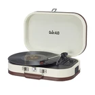 Player Home Audio PU Leather Suitcase Old Turntable Vinyl Record Player Home Audio Suitcase Turntable Player