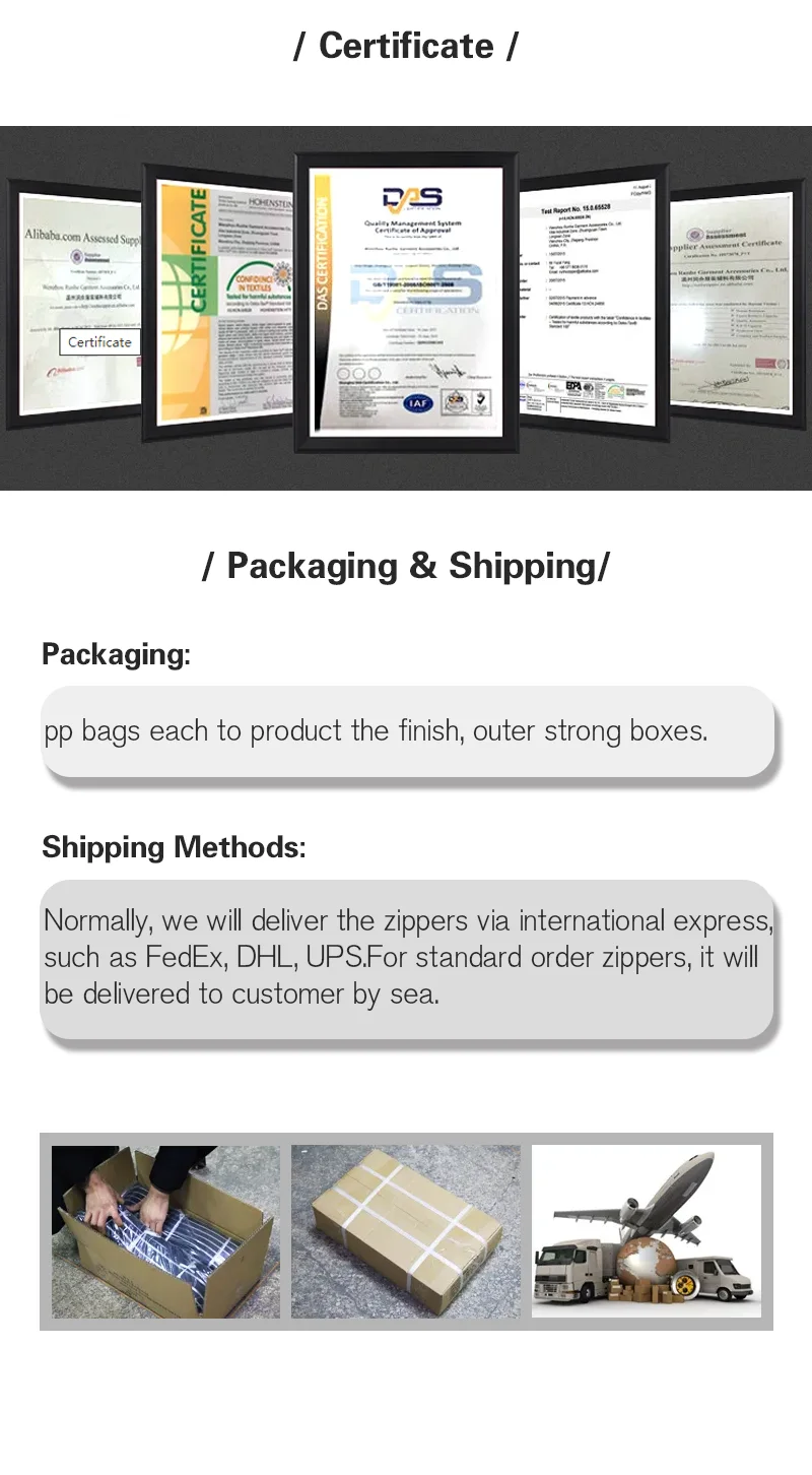 YAB Manufacture Wholesale Auto Lock Customized Size Zipper Metal Slider Puller