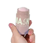 Organic Natural Private Label Deep Cleaning Organic Skin Face Clay Mask Natural Pink Clay Stick Mask