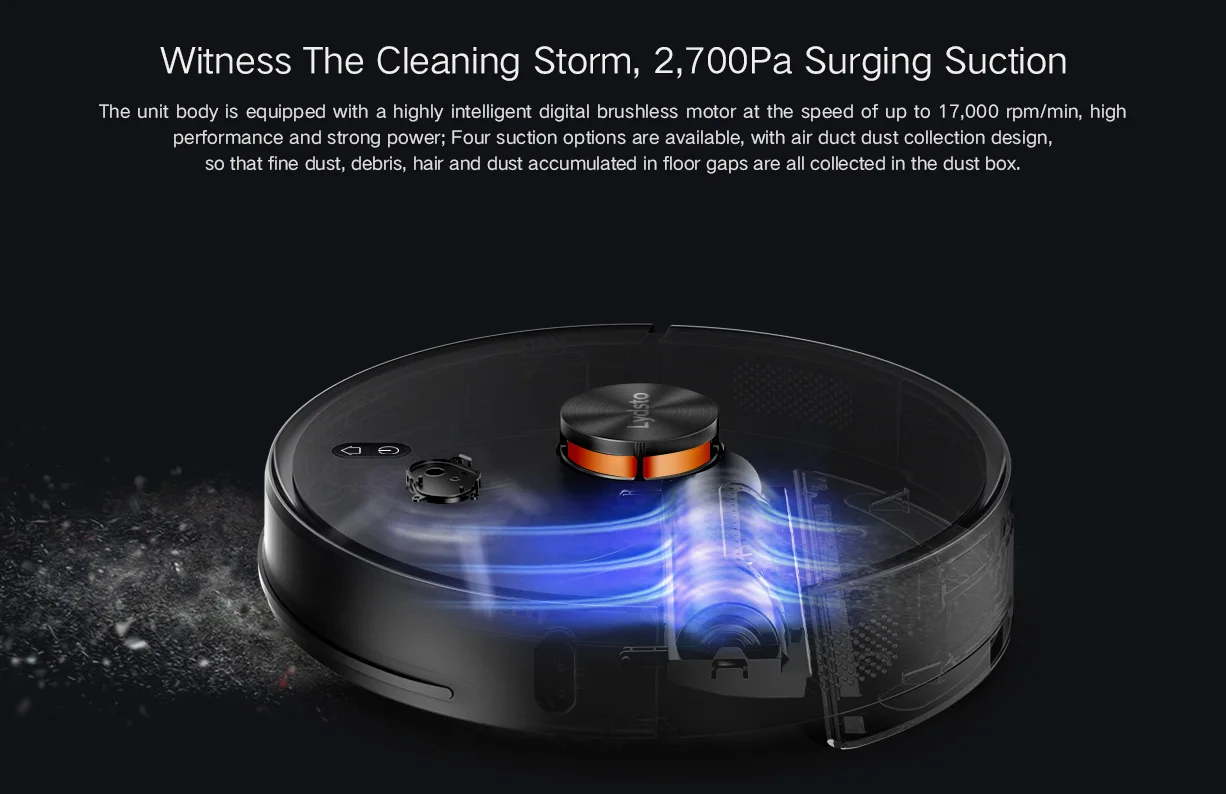 Xiaomi Mijia Youpin Lydsto R1 With Smart Sweeping Mopping Intelligence