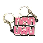 Promotional Gift Keychain 2020 Promotional Gift PVC Key Ring Custom Soft PVC Keychain