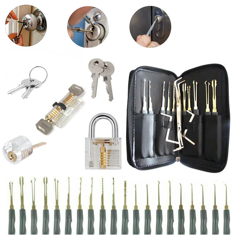 Real Lock Included Lock Set with 24pcs 