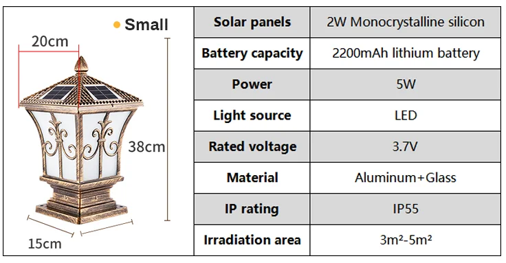 floor mounted traditional lantern solar power fence garden led post lights fixture outdoor fence 4x4 white top