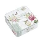 Tin Large Tin Box Large Square Tin Box Of Handmade Cookies Can Gift Box Candy Cookie Tinplate Can With Packing Bag