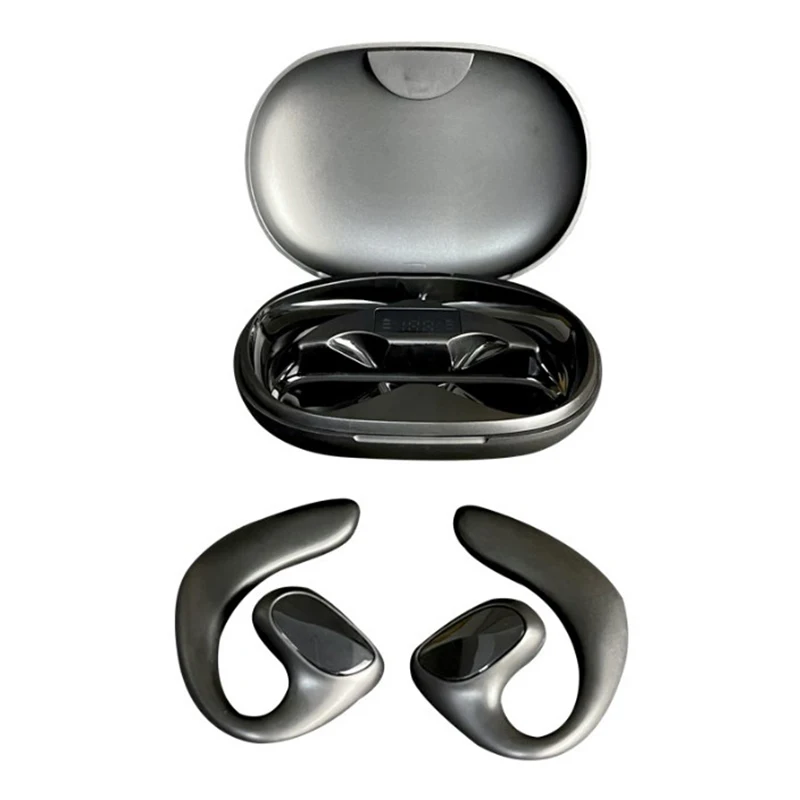 Q10 Bone Conduction Tws Headset S900 Earhook Really Painless Wearing Wireless Bt 5.1 Neckband