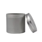 Metal Tin Metal Can Tin 2020 Metal Aluminum Tin Tea Set Can Screw Top For Food With Custom Printed