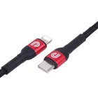 Phone Planet 1.2M 2M Fast Charging Aluminum Alloy Braided Type C Cable For Lightning PJ-CL-001-120-RD