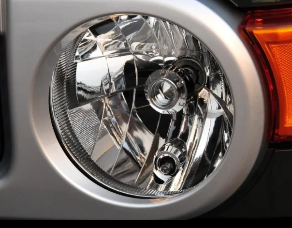 product ieaa car headlight cover headlight glass lens glass for toyota fj cruiser lens cover 2007 2022 pc lampshade clear shell-6