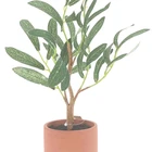 Tree Trees Win Young Lifelike 27"H Indoor Decoration Artificial Hawaii Palm Plant Tree