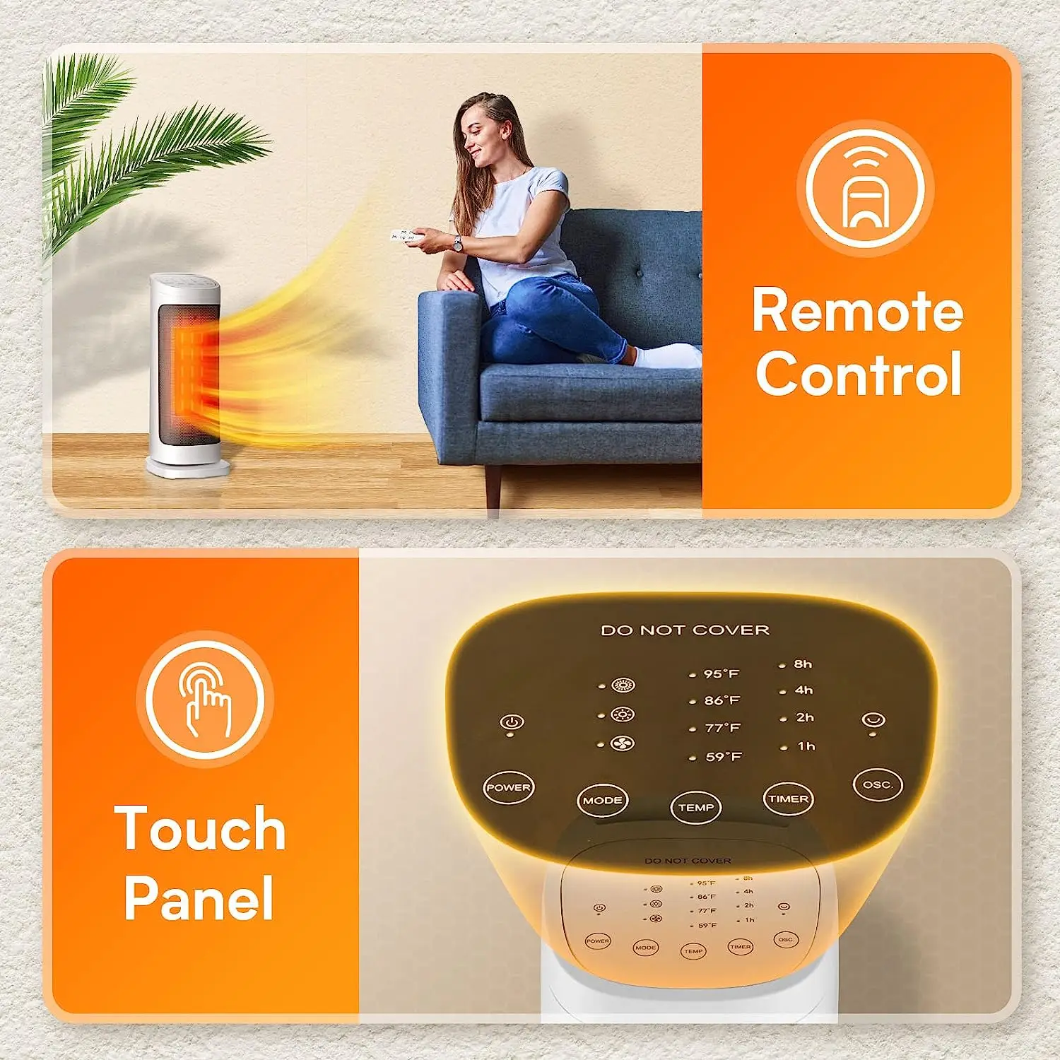 Portable Electric Fan, 2000W, PTC - detail 16