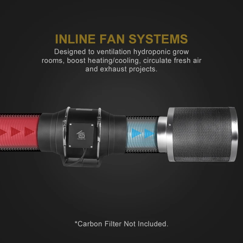 Inline Duct Fan, HVAC, 220 V, 44 - detail 8