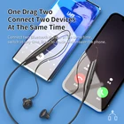 Neckbands Earphone TWS Headphones Style Stereo Sport Noise Headset Wireless Earphone Neckband