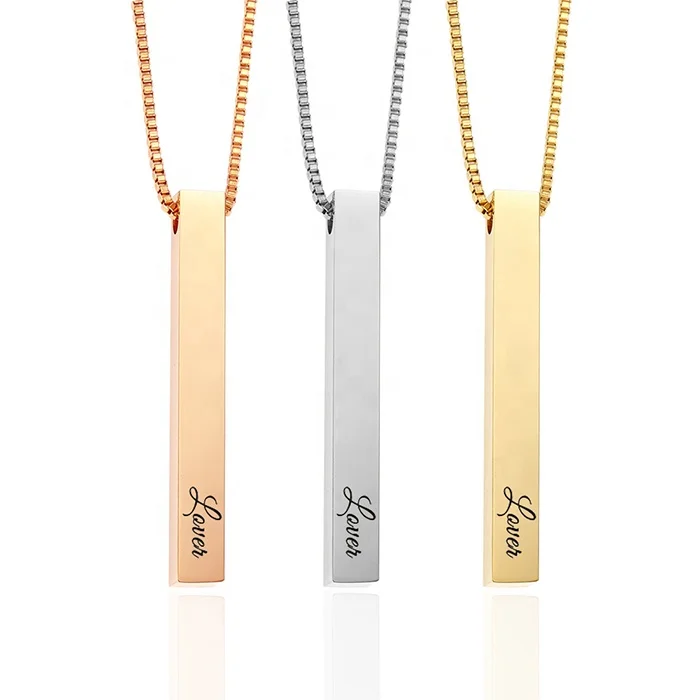 Personalized Name Necklace 18k Gold 