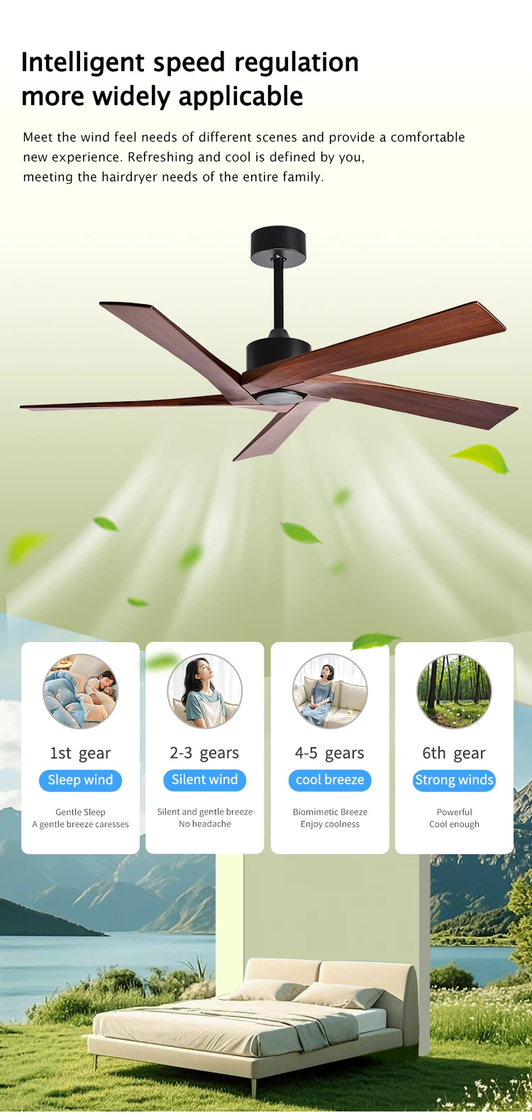 Ceiling Fan, C046, 52-Inch - detail 10