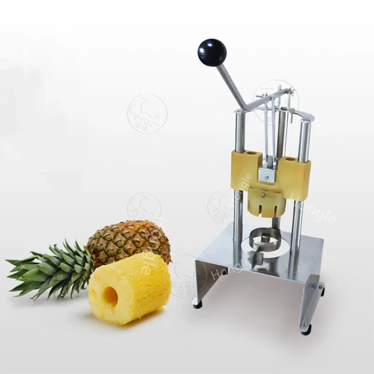 Semi Automatic Pineapple Peeling and Coring Machine / Pineapple Peeler Machine details