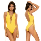 Beachwear Women Beachwear Julysand Swimwear Beachwear Yellow Swimwear Fashion Swimwear For Mature Women