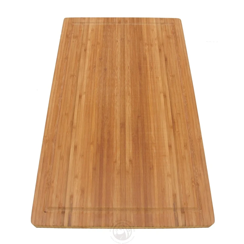 Bamboo Cutting Board Stove Cover Cook Noodle Board Wood Stove Top Wooden Cover with Handle for Kitchen