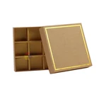 Indian Gift Boxes Sweets Box Design Eco Friendly Kraft Indian Sweet Gift Boxes With Dividers