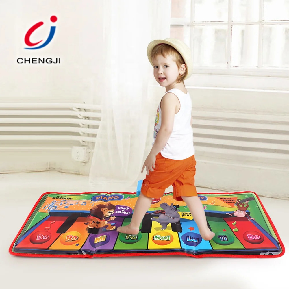 Soft music dancing toy baby keyboard musical piano kids play mat for children