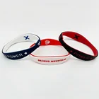 Rubber Silicone Bracelet Custom High Quality Exquisite Black Rubber Silicone Bracelet Wristband