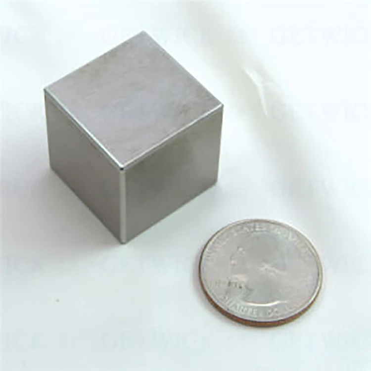 20mm Tungsten Cube Bar pure 99.95% W 