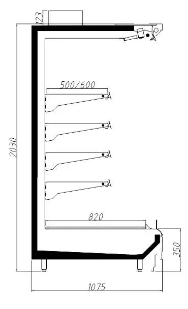 Air Curtain, 220 V, R404A - detail 10