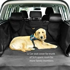 Seat Cover Manufacturers Provide Foldable Car Seat Cover For Pet Dog Adjustable Strap Backseat Water Proof Bag
