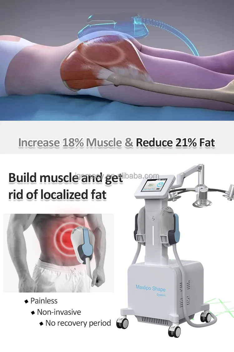 GOMECY 2022 Emslim Nova Aesthetics EMT Slimming Machine RF 4 Handles Body Sculpt muscle EMSlim NEO With RF Fat Burning gym use