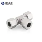 Union Fitting Tees Oil Gas Water Industrial Hot Galvanized Hexagon Equal Equal Union Tee Swagelok Fittings