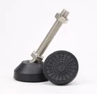 Anti Slip Revolving Adjustable Metal Leveling Foot Adjustable Foot With Nylon Base