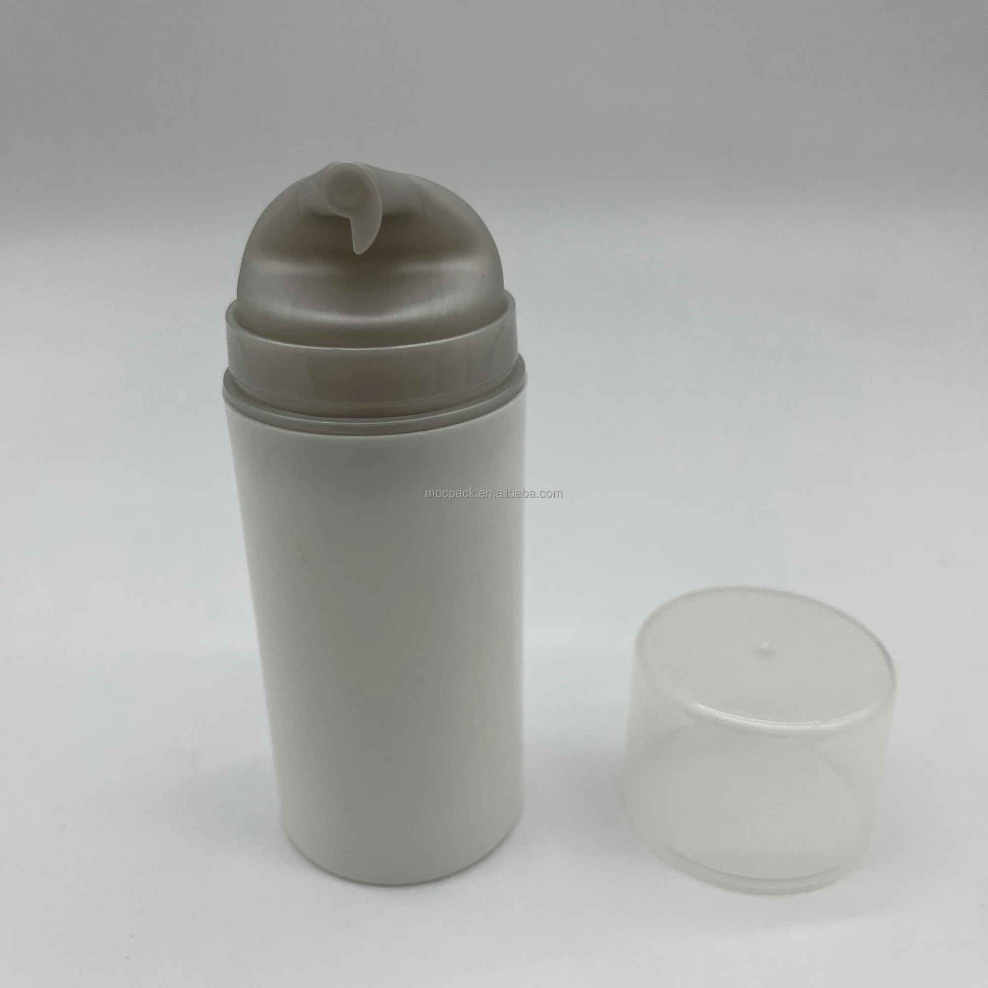 product hot sale 30ml 50ml 100ml 150ml hair oil airless bottle travel sunscreen cream vacuum bottle-29