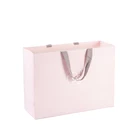 Gift Gift Packing Bags Wholesale BSCI Audit Gift Packaging Printed Kraft Paper Bag With Handle Craft Paper Shopping Bag