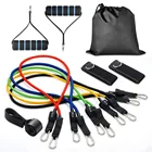 Bands High Quality Multi-Level Rubber Resistance Bands Set 11pcs For Gym Home Workout