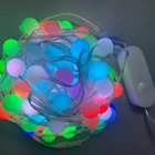 Led Garden Decoration Internal Control Full Color Pixel 10M Led String Lights For Garden Christmas Tree Decoration