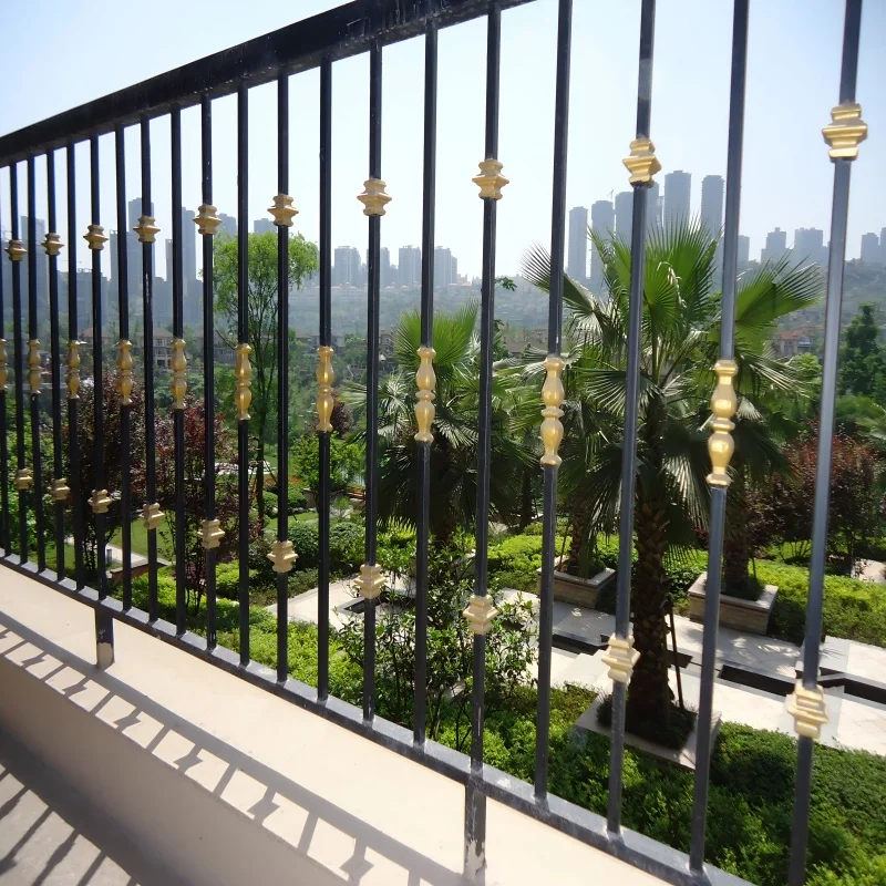 Galvanized Steel Balcony Railings Outdoor - Corrosion-Resistant & Modern Railing Design for Balconies details