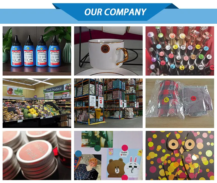 Cheap Color Coding Stickers Sticky Dots Assorted Sizes Labels Circle Stickers for Grocery Supermarket File Organization Parties factory