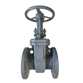 Russian Standard GOST Carbon Steel Gate Valve Pn25 Flange GOST gate valve in Stock