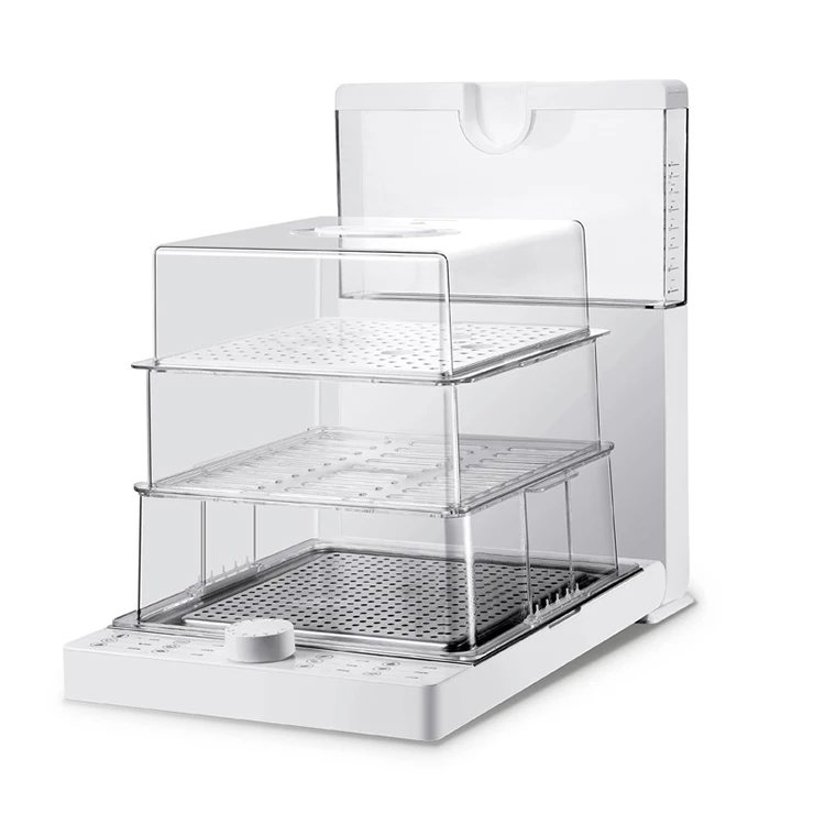 square electric food steamer