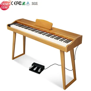 electric piano wooden piano 88-key digital piano Solid wood