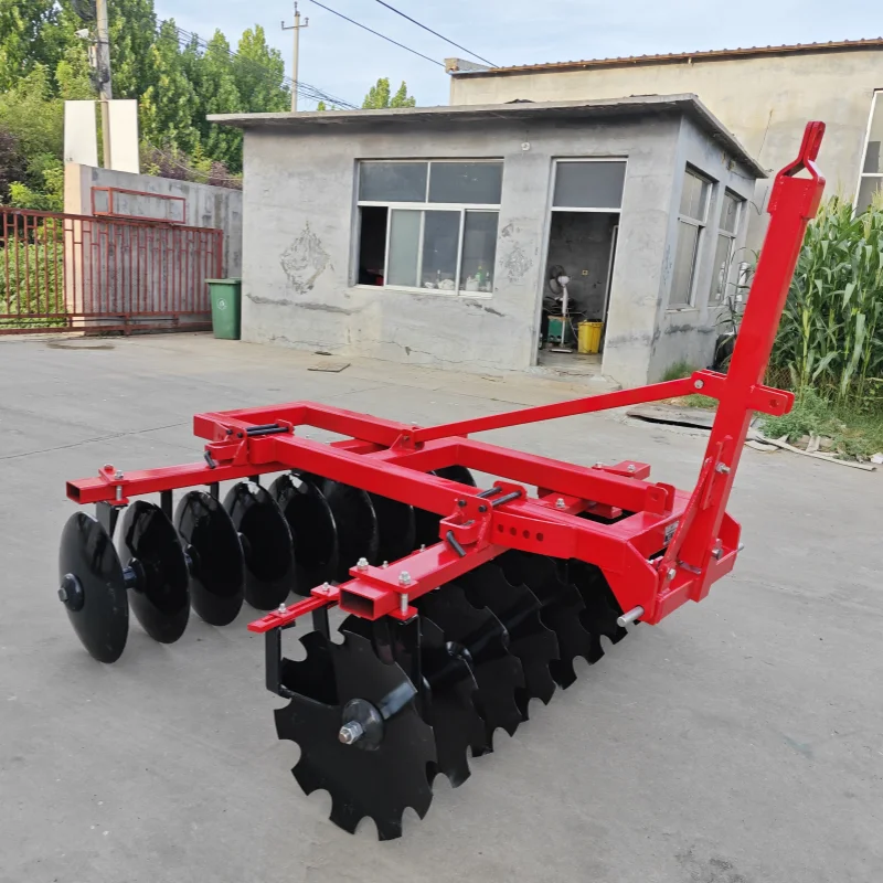 Grada de discos para tracción de tractores agrícolas Grada de discos para labranza
