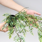 3 PCS Artificial Hanging Plants In A Pot 60CM Faux Ivy Vine For Wall House Room Patio Indoor Outdoor Decor