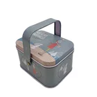 Metal Metal Box Tin Box Metal Custom Customized Time Packaging Color Printing Feature Embossing Origin Type