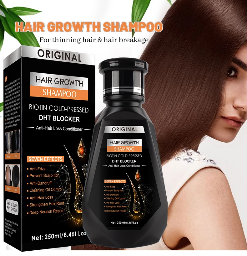 Natural Herbal Shampoo Deep Nourish Repair Hair Root Anti-hair Loss Hair Growth Shampoo