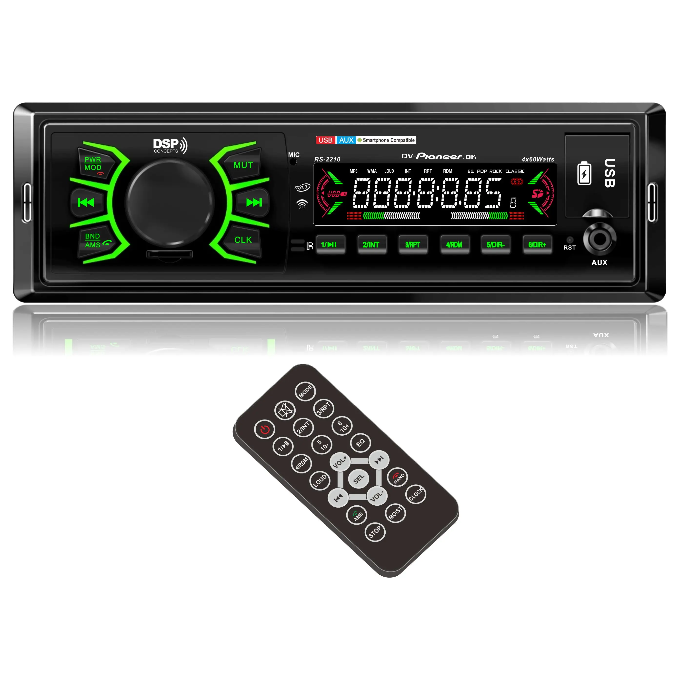 HANNLOMAX HX-320CD CD ブームボックス LCDディスプレイ レッド MP3 Aux-in DC デュアル電源 AM AC ブラック  MP3再生用USBポート FMラジオ