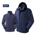 Outdoor 3 In 1 Outdoor Jacket Breathable Waterproof For Camping And Hiking
