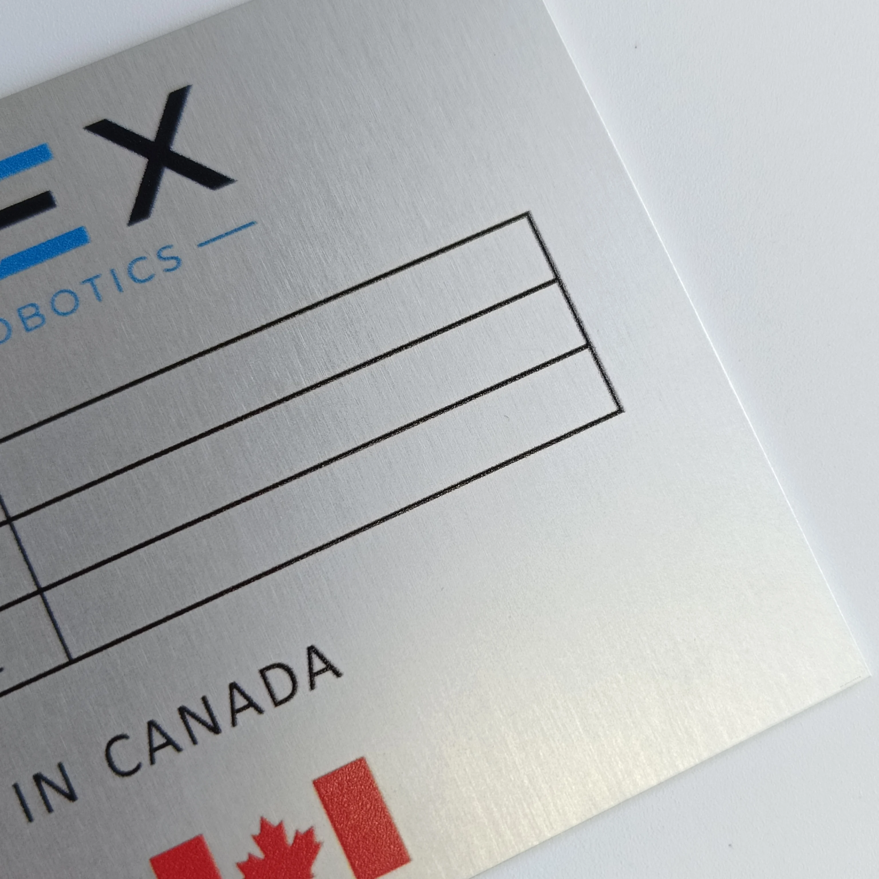 product self adhesive aluminum name plates sign anodised metal nameplate tags anodized aluminium labels291-9
