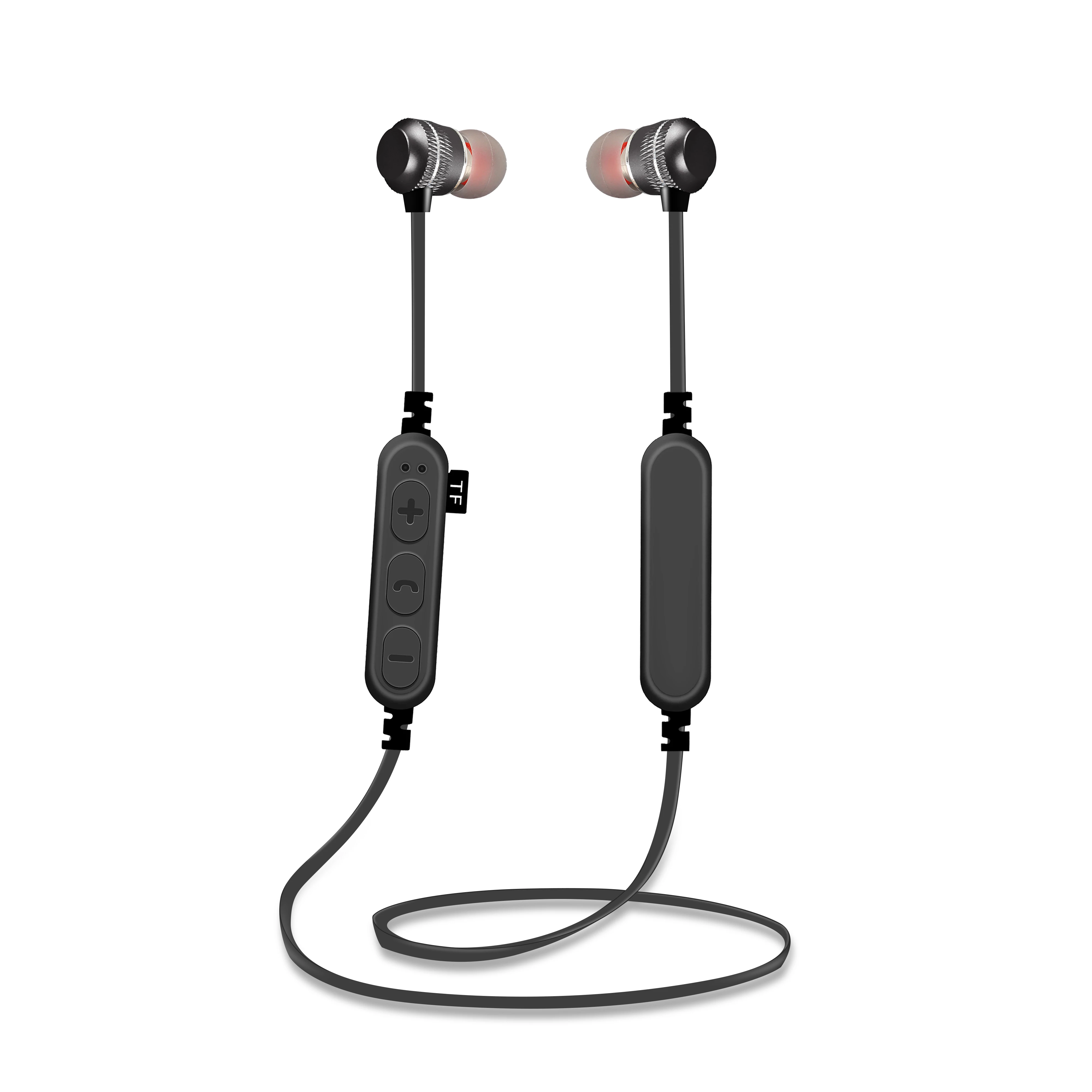 Di Buona Qualità Auricolare A Cancellazione Di Rumore Cuffie Senza Fili Bt  Cuffie Con Archetto Da Collo Ms-f4 - Buy Senza Fili Bt Auricolare,In-ear Bt  Cuffia,A Cancellazione Di Rumore Con Archetto Da