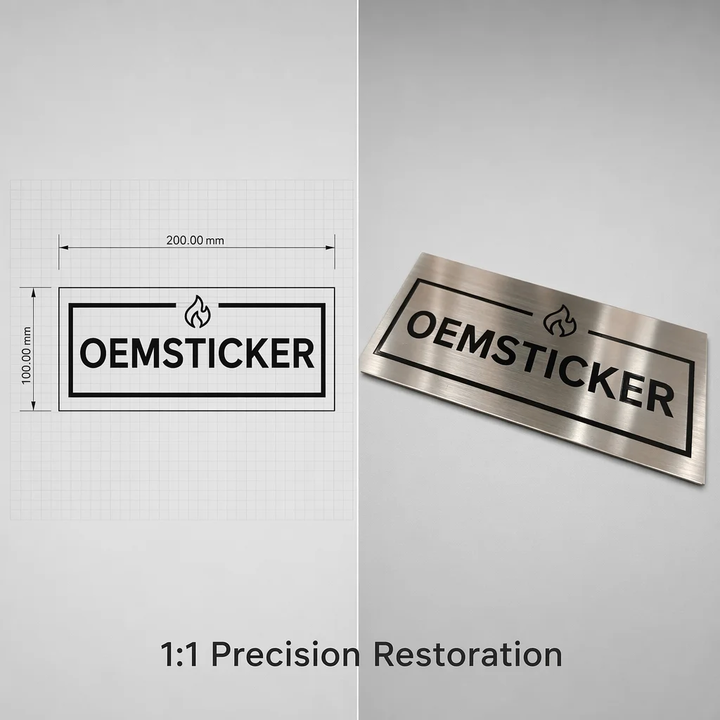 product custom stainless steel nameplate 304 316 ss etching metal industrial labels corrosion resistant tags-3