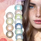 Fresh Magiceye Fresh 3 Tone Natural Hidrocor Colored Eye Contact Lenses Color