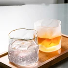 Glass Glasses Glassglass Classic Crystal Glass Matte Whisky Cup With High Quality Wine Glasses